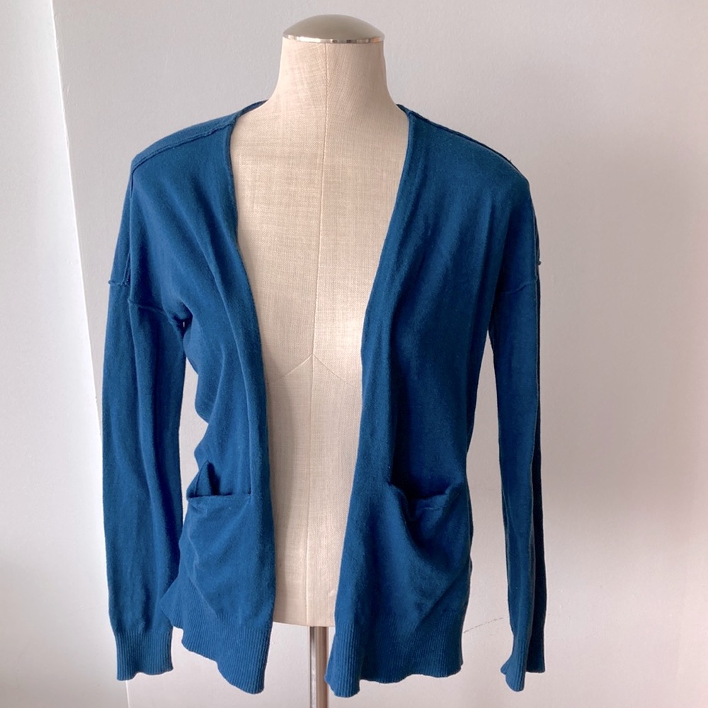 kersh 81 nineteen blue cardigan size small